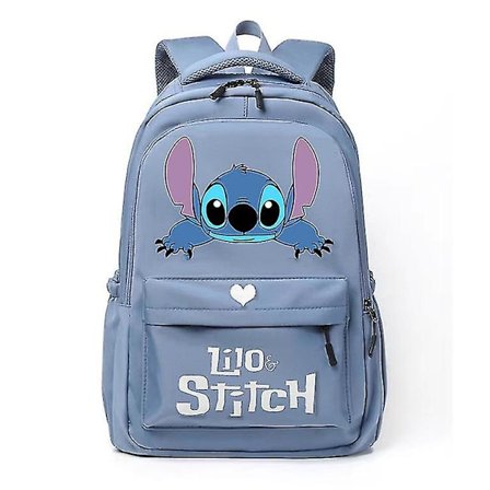 Anime Stitch Rygsæk Børneskoletasker Piger Dagrygsæk Børn Teenager Tasker Kawaii Vandafvisende Stor Kapacitet Skoletaske