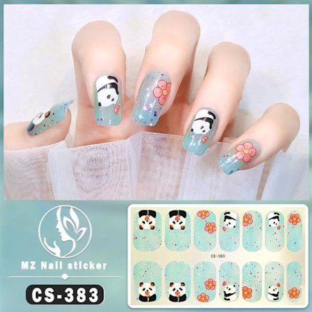 Franske Negledekaler Neglekunst Klistremerke 2 2