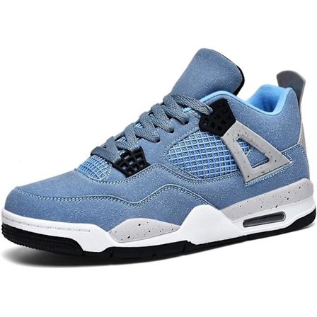 Men's Air 4 Retro Klassiska skateskor Fitness Basket Casual Arbete Löpning Promenad Zapatos A4blue_SSDLV