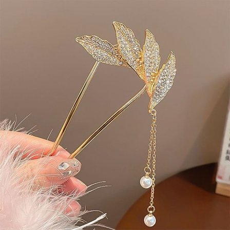 Pearl Hairpin Pearl Pendant Hairclip STYLE 2 STYLE 2