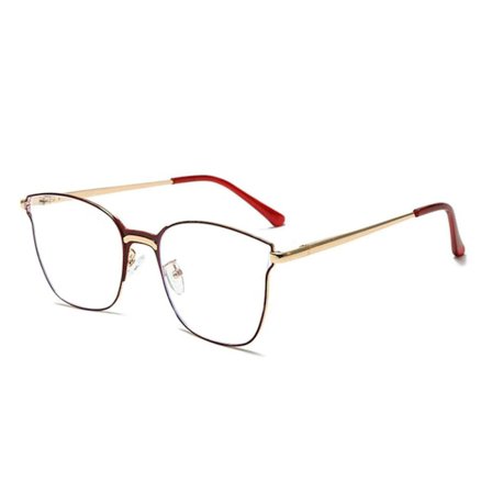 Anti-Blue Light Briller Runde Briller BRUN