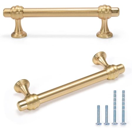 6-pak Luksus Moderne Køkkenskab Håndtag Knapper Træk