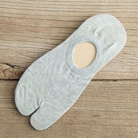 Pariskunta Sandaalisukat Halkeavarvassukat GRAY