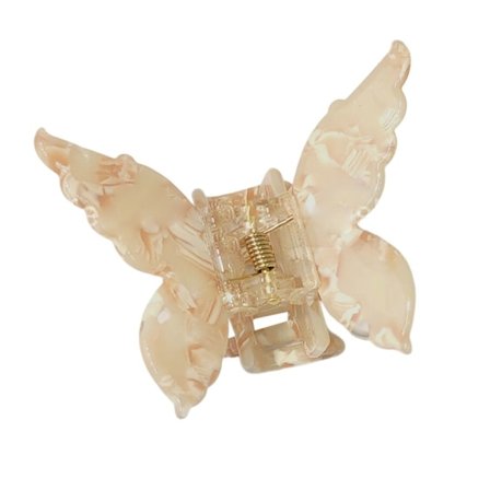 Butterfly Hårklämmor Hår Gripande BEIGE BEIGE