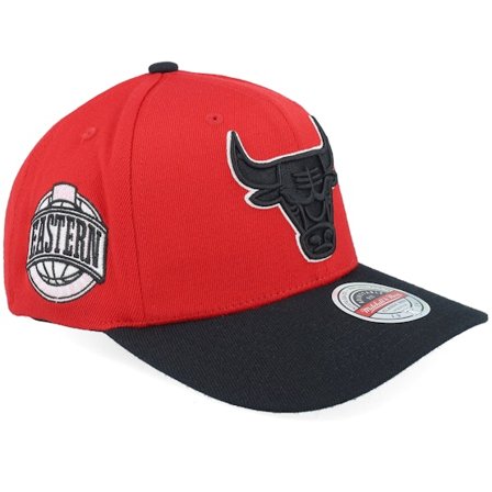 Mitchell & Ness - NBA Red adjustable Czapka Z Daszkiem - Chicago Bulls Hot Lava Classic Red Red/Black Adjustable @ Hatstore