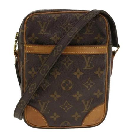 Louis Vuitton Vintage, Pre-owned Crossbody Bag Bruin, Dames, Maat:ONE Size