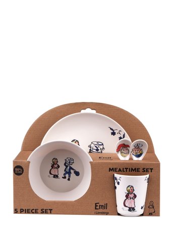 Emil Tabelware 5 Pcs Set Patterned Barbo Toys