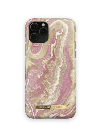iPhone 11 Pro/XS/X Hoesje, iPhone 11 Pro Golden Blush Marble, iDeal of Sweden