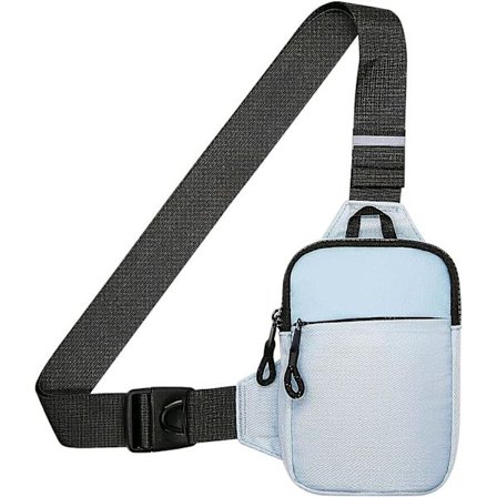 Mini Sling Bag - Herr Dam Liten Vattentät Crossbody Casual Phone Bröstväska för vandring