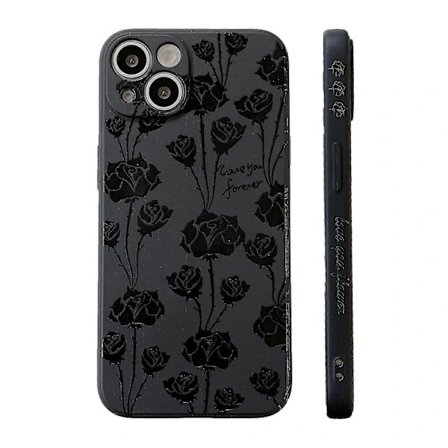 Magisk TPU-skal med sidemønster til iPhone 14 Pro