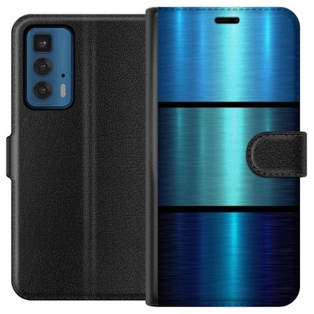 Kompatibelt Plånboksfodral till Motorola Motorola Edge 20 Pro Blå
