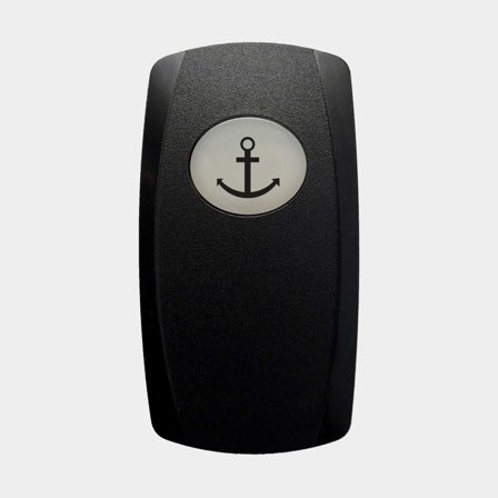 Kap / knop voor schakelaar Carling Technologies Contura V, anker, zwart