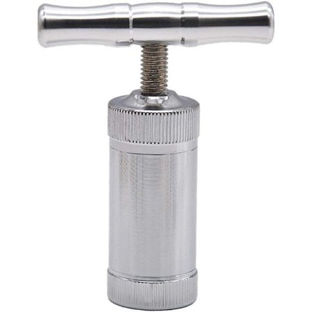 Pollenpresse Værktøj Heavy Duty Zink Højtryks Metal Pollenpresse T-Kompressor Bærbar Enkelt Håndtag