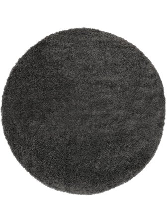 Aris Ø 150 Small Dark Grey Round Rug