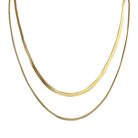Halsband - Ormkedja - Enkelt halsband - Damlager Halsband