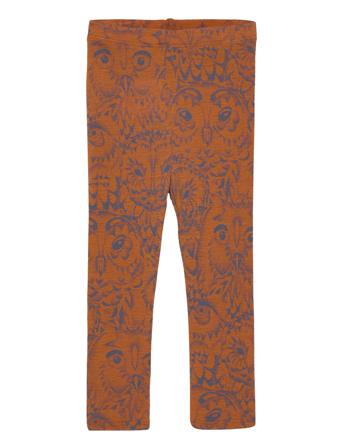 Sgbaby Paula Hello Owl Wool Leggings Boy Baby Trousers Multi/mönstrad Soft Gallery