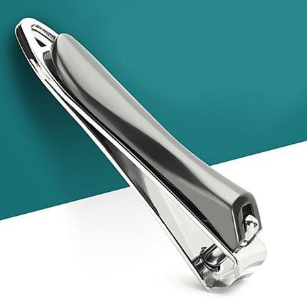 Profesjonell rustfritt stål neglklipperlås 4 stykker Egnet