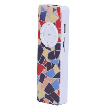 MP3-spiller med innebygd høyttaler, bærbar musikkspiller støtter 64GB for løping, reise og forretninger Type D