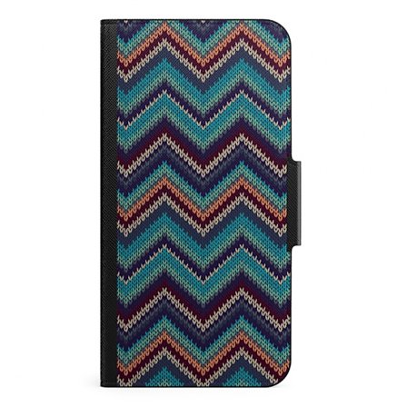 Naive iPhone 13 Mini Plånboksfodral - ZigZag