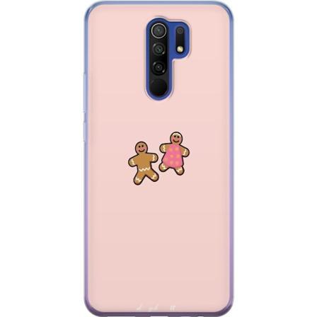 Xiaomi Redmi 9 Gjennomsiktig deksel Pepperkaker