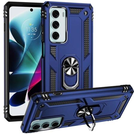 Bofink Combat Motorola Moto G200 5G Etui - Blå Blue