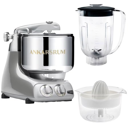 Ankarsrum Assistent AKM6230 + mixerkanna & citruspress, silver | Köksmaskiner > Köksassistenter | Bagaren och Kocken