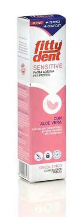 Fittydent Sensitive Pasta Adesiva Aloe Vera 40g
