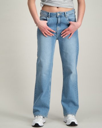 Lee Carol Straight Bleu Jeans Fille - Kids Brand Store