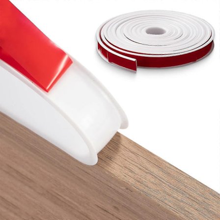 18 mm X 5 m Fleksibel U-formet Kantliste til Møbelkanter, Selvklæbende Finérkantliste til Reparation af Kanter på Hylder, Skabe, C