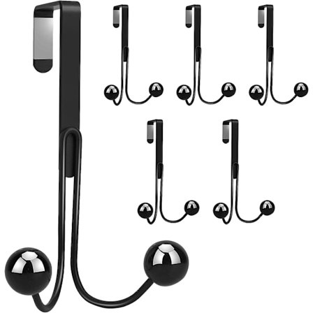 6-pack Dörrkrokar, Dörrhängare, Dörr-T