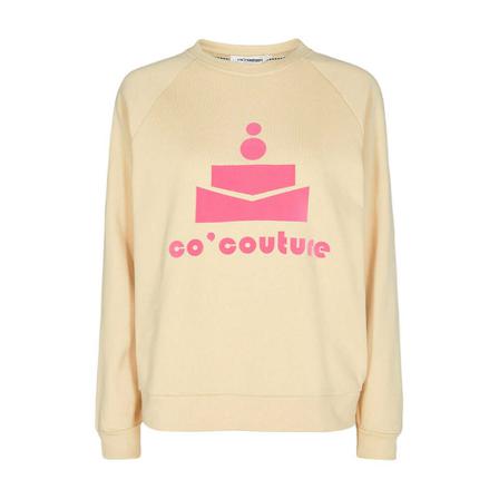 Co'couture Sweat , Beige , Dames , Maat: L