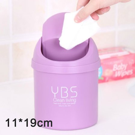 Stationär miniavfallskärl Liten papperskorg Hushåll med papperskorgar Skrivbord