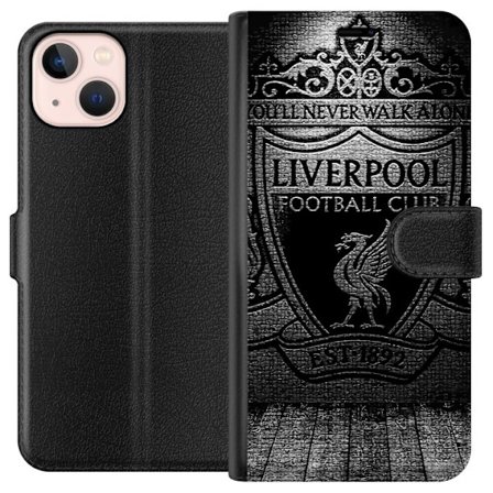 Kompatibel Tegnebogsetui til Apple Apple iPhone 13 Liverpool FC