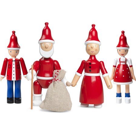 Kay bojesen Julfamiljen | Inredning > Prydnader & Dekorationer > Träfigur | Bagaren och Kocken