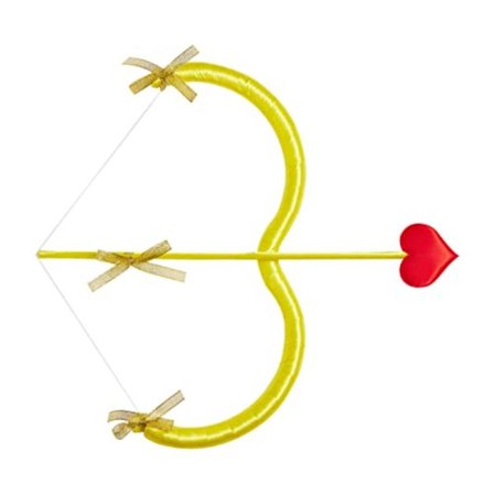 Cupid Mini Arrow Set Cupid Dräkt GUL