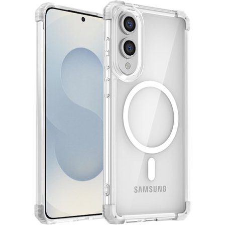 Mobilskal - Samsung Galaxy S25 Edge - Magnetisk - Anti-fall - Transparent