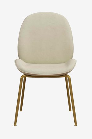 CosmoLiving by Cosmopolitan - Matsalsstol stoppad Astor - Vit - Stolar - Från Homeroom