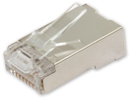 Eurolan 13A-F6-11WT Modularplugg, Dator & surf