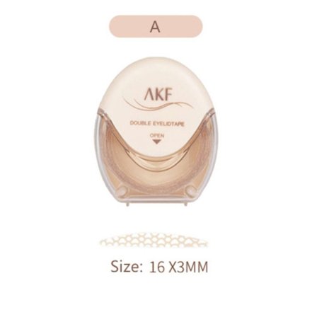 Näkymätön kaksoissilmäluomen tarra Iso silmäluomen teippitarra A A