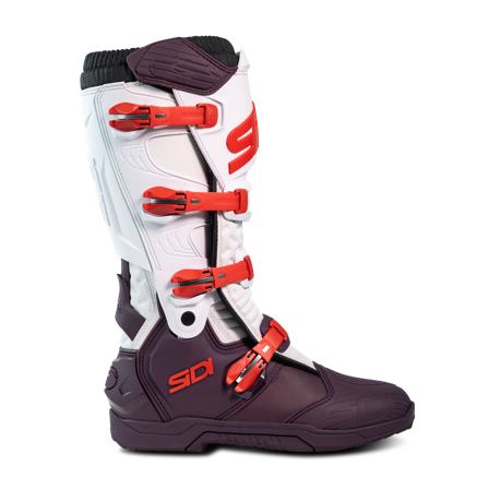 Crossstiefel Sidi X Power Weiß/Wein 41