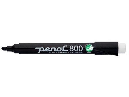PENOL Whiteboardpenna 800 rund svart - Lyreco - Kontorsmaterial - Pennor - Whiteboardpennor - Rund spets