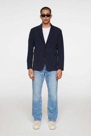 J.Lindeberg - Alban U Summer Stretch Blazer - Fashion - Blue - Men - 48L