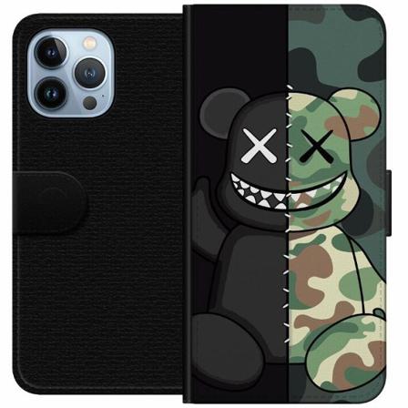 Apple Iphone 14 Pro Max Plånboksfodral Army