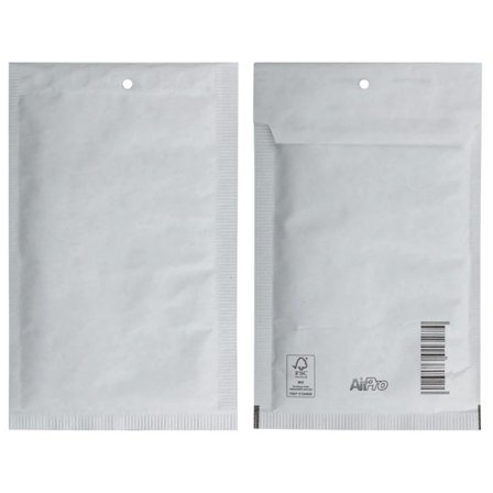 200st Bubbelpåsar 115x215 mm (B/2/12) - Vita