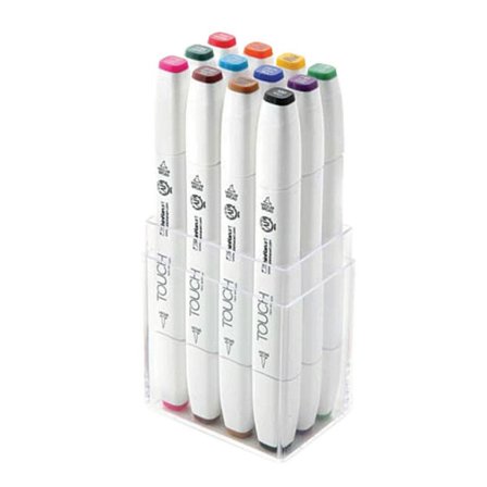 Twin Brush Marker 12-set Main