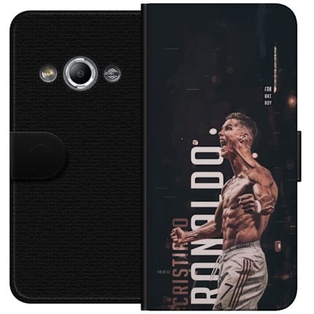 Yhteensopiva Lompakkokotelo Samsung Galaxy Xcover 3 Cristiano Ronaldo Al-Nassr Portugal legendaarinen supertähti, jolla on valtava ura ja voimakas pe