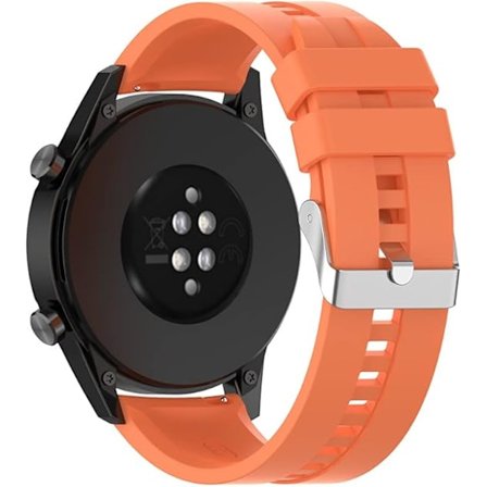 Klockarmband för Huawei Watch 3/3 Pro/GT2 Pro/GT2e/GT2/GT 46mm/Galaxy Watch 3 45mm/Galaxy Watch 46mm/Gear S3/Ticwatch Pro 3,W 22mm