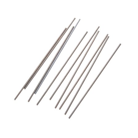 10 st 2*100 mm metallmodell axel kugghjulsaxel diameter 2 mm gör-det-själv leksak