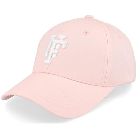 Upfront - Rosa adjustable Caps - Spinback Low Crown Baseball Light Pink/Offwhite Adjustable @ Hatstore