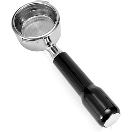Professionel 58mm Bundløs Portafilter – Rustfrit Stål 2-Øret Design til Gaggia Espressomaskiner, Inkluderer Præcisionskurv til